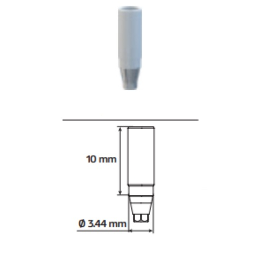 Cobalt Chrome Castable Base Abutment Conical Engage