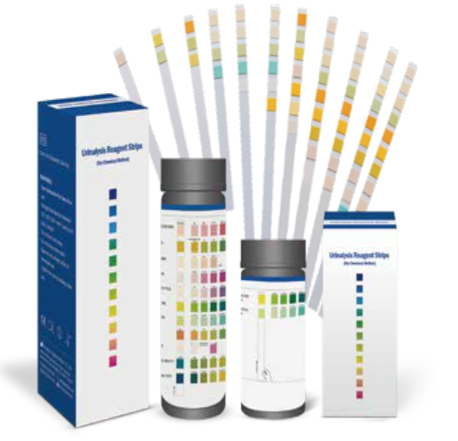 Urinalysis Reagent Strips 14 Parameters -100's